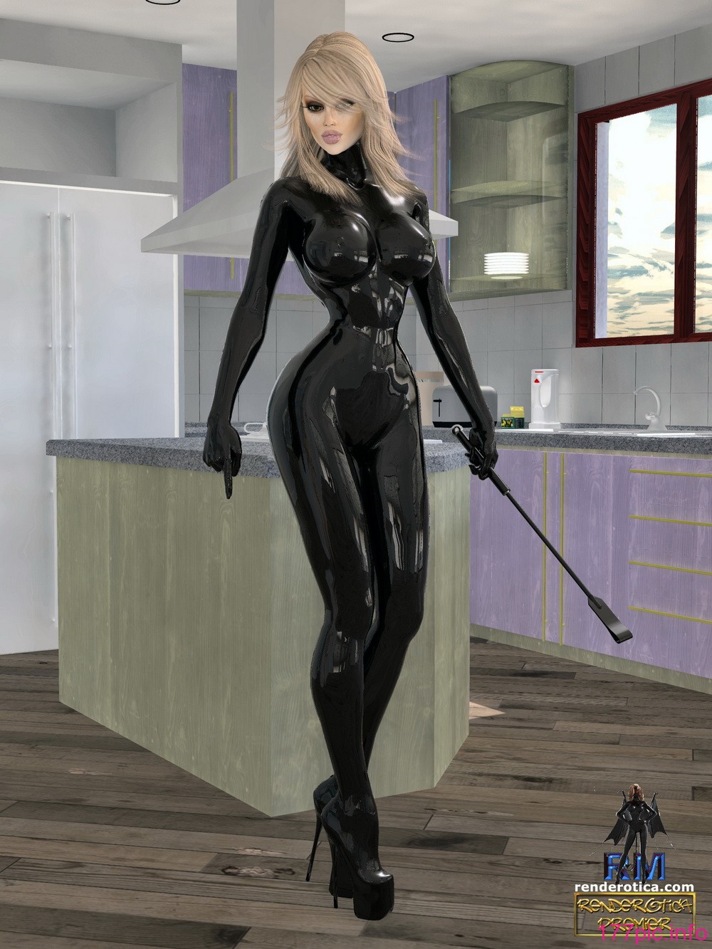 cute_babe_ordering_hubby_to_heel-a_original