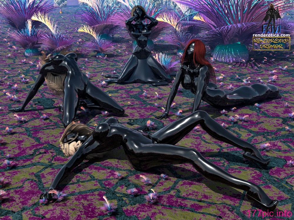 four_babes_engulfed_by_symbionts-a_original