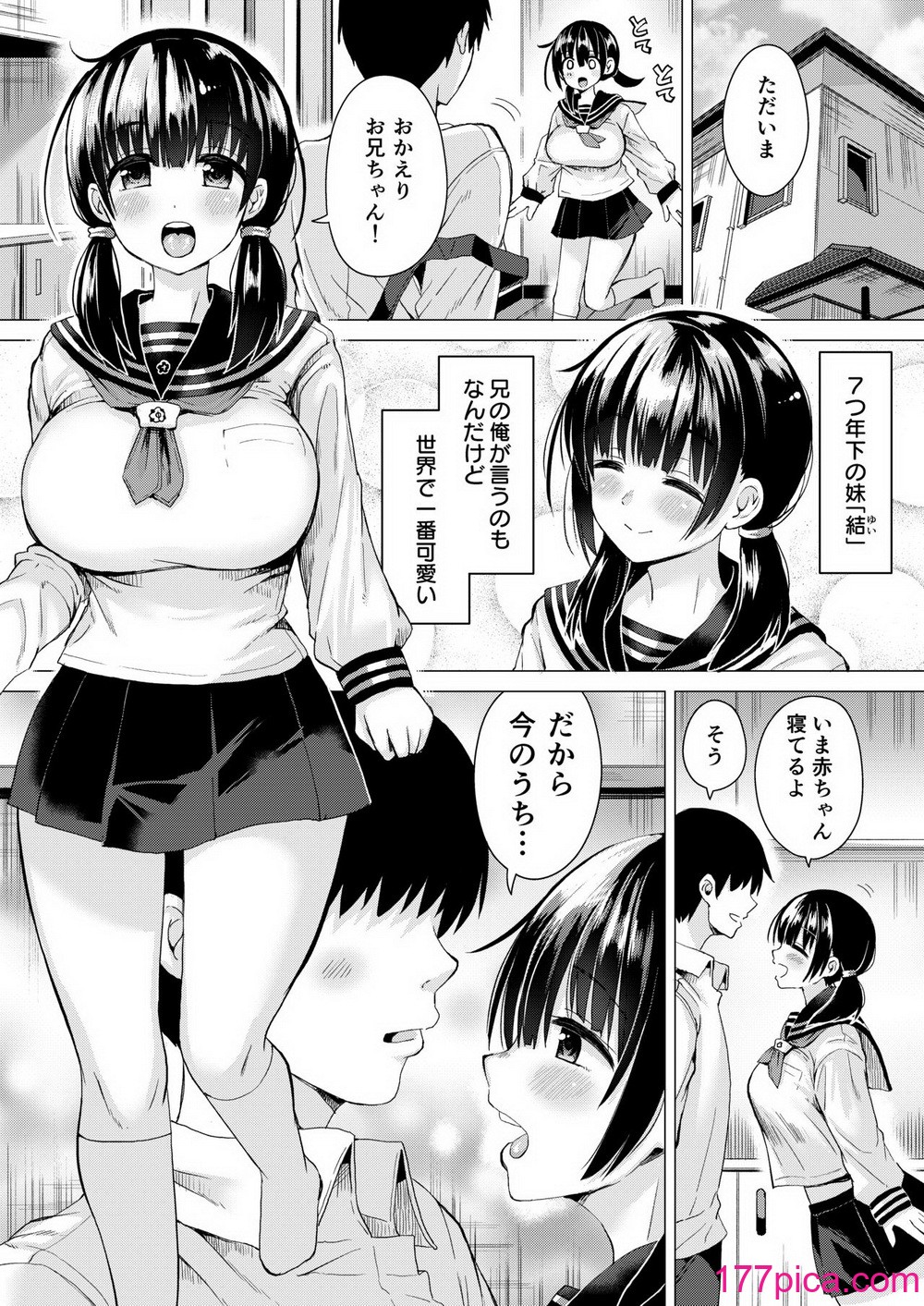 [ほとりぼっち (桜去ほとり)] 妊孕性の高い7つ下の妹と2人めを拵える本[62P]-第1章-图片2