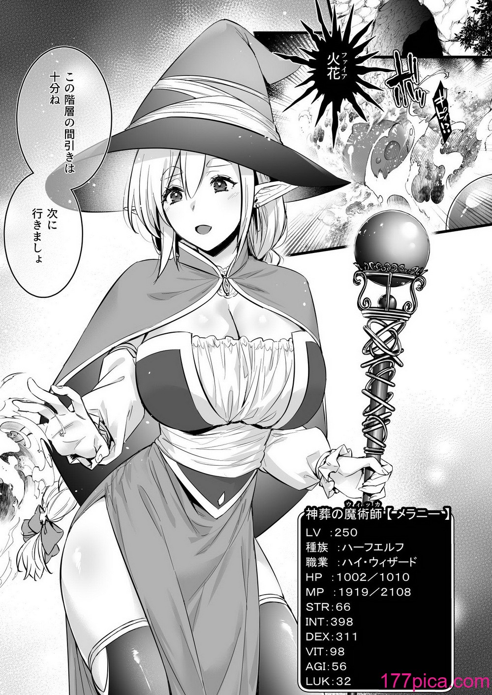 [姫屋 (阿部いのり)] レベル250の魔法使いが感覚遮断落とし穴に堕ちてレベルドレインで人生が終わるまで[44P]-第1章-图片2