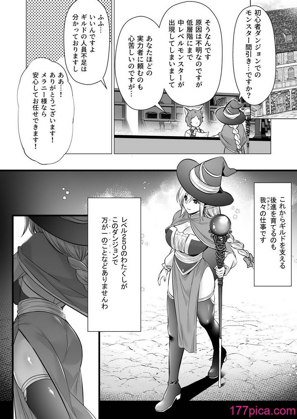 [姫屋 (阿部いのり)] レベル250の魔法使いが感覚遮断落とし穴に堕ちてレベルドレインで人生が終わるまで[44P]-第1章-图片3