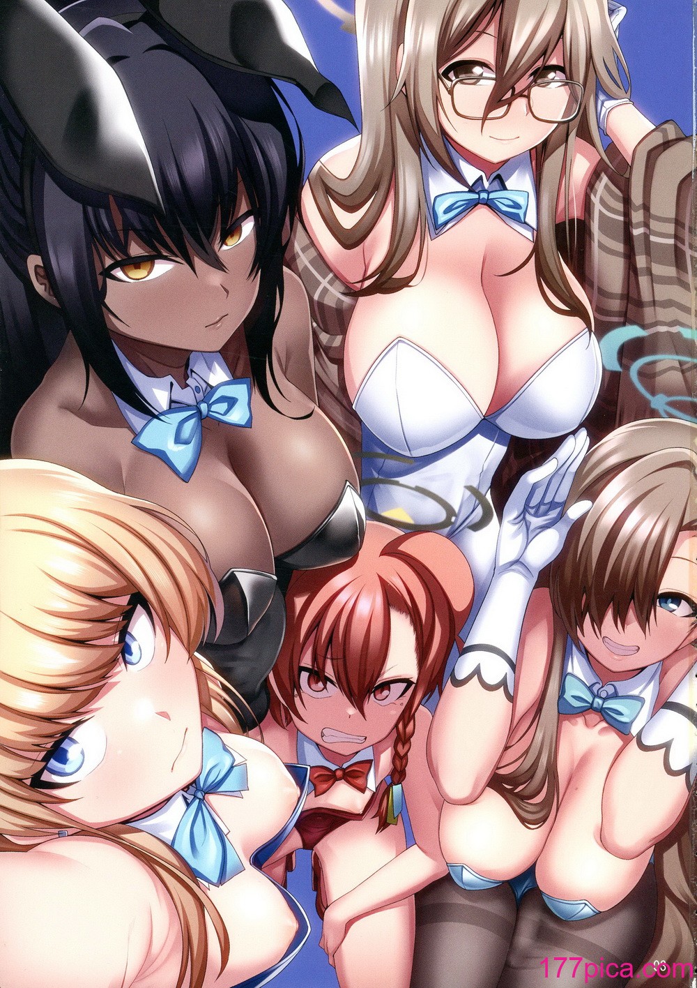 [富士浅間堂 (よろず)] ブルアカふたなり合同 (ブルーアーカイブ)[54P]-第1章-图片3