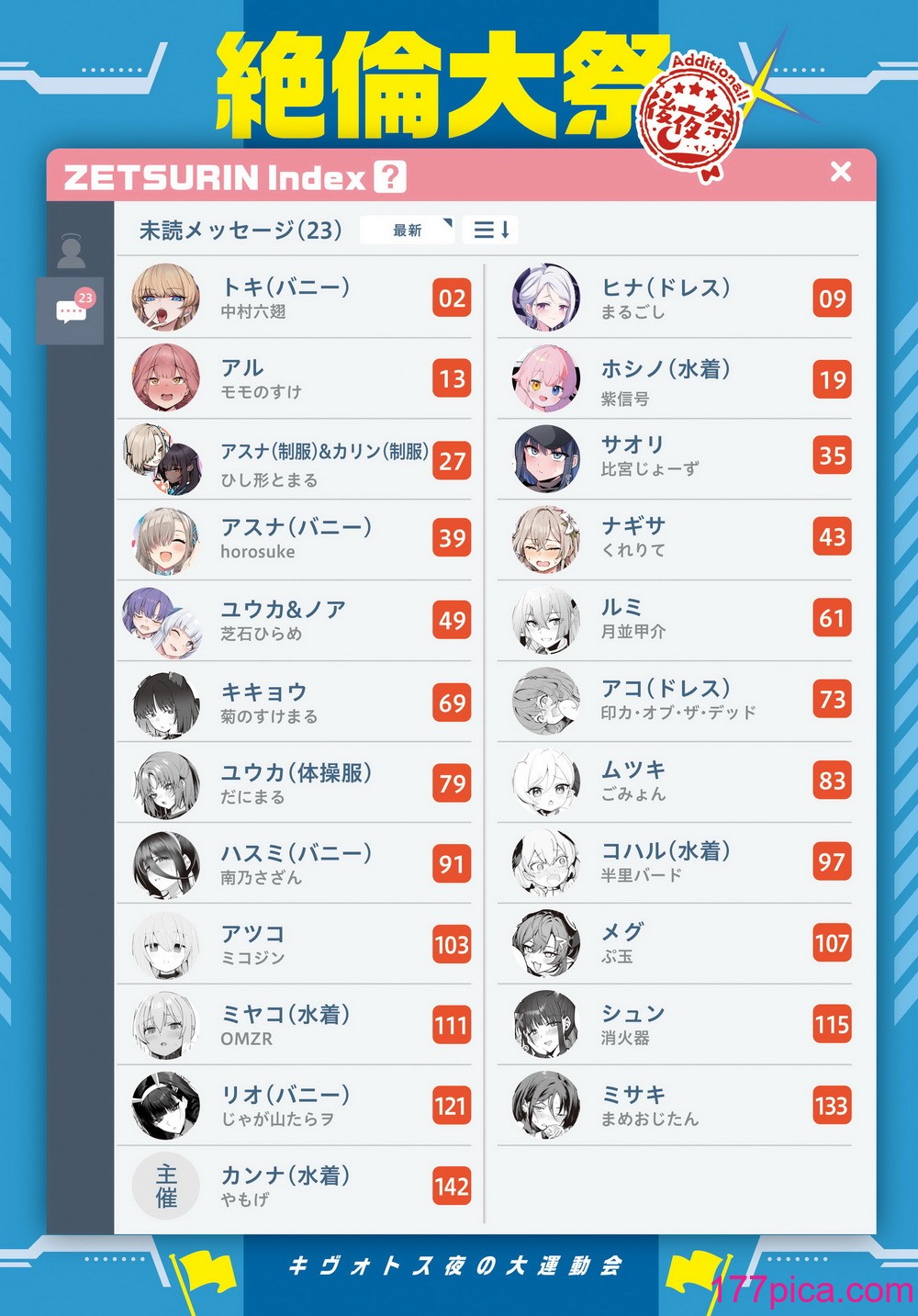 [角砂糖 (よろず)] ブルアカイチャラブエロ合同「絶倫大祭 後夜祭」(ブルーアーカイブ) [DL版][148P]-第1章-图片2