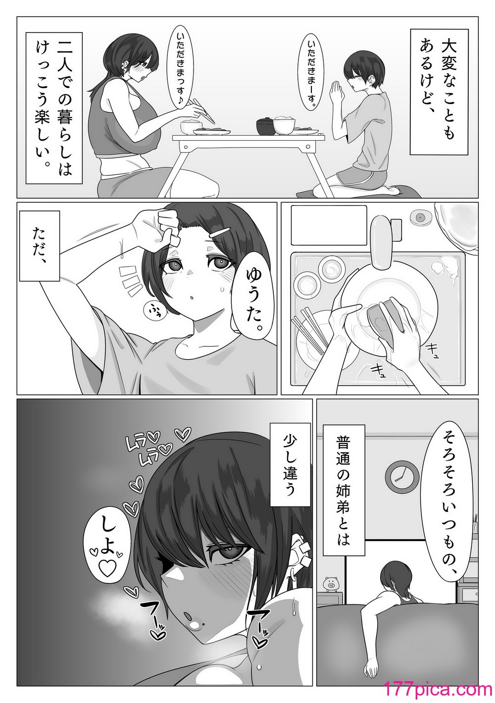 [まんぼう書店] 姉弟がめちゃくちゃセックスするお話[66P]-第1章-图片8