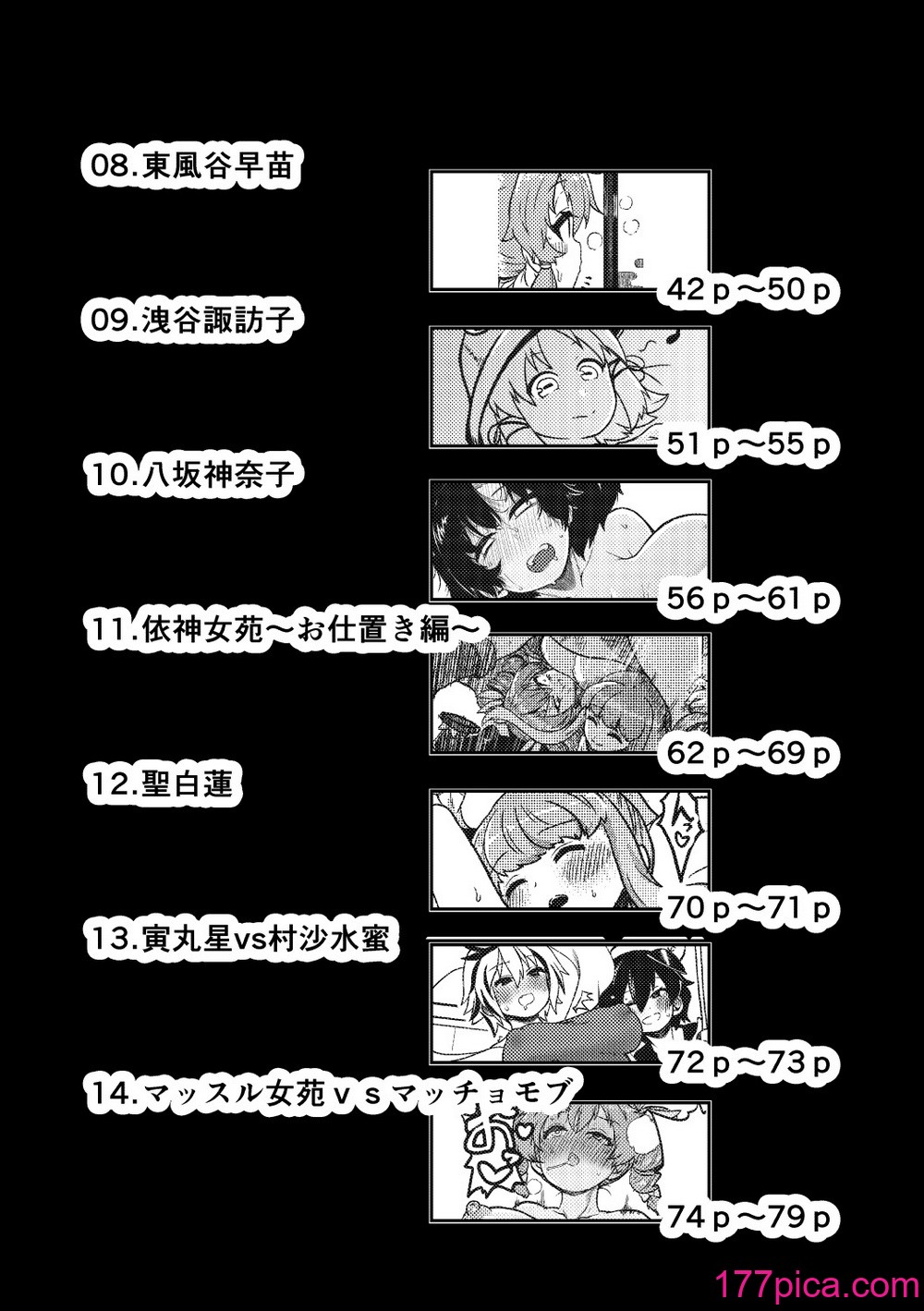 [少女落描中 (暇人♡いず)] スケベな幻想少女集 (東方Project) [DL版][84P]-第1章-图片5