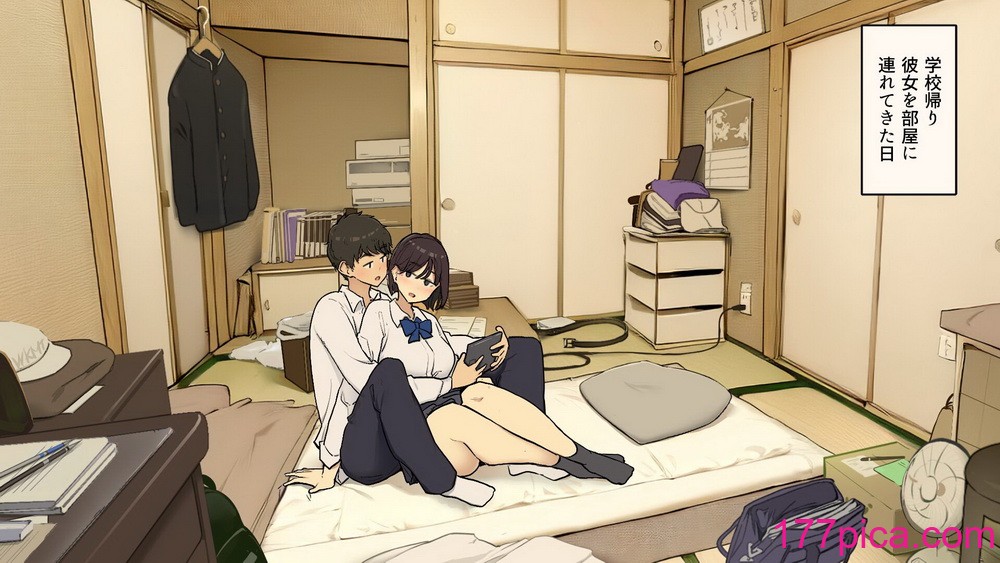 [わかまつ] 家族在宅中でも自分の部屋でなんとかセックスする学生時代[43P]-第1章-图片1