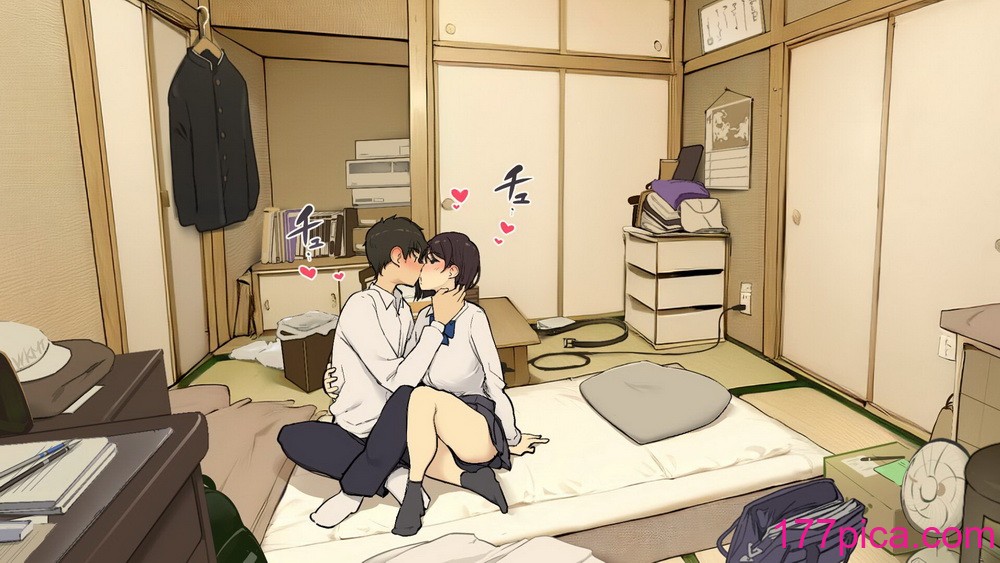 [わかまつ] 家族在宅中でも自分の部屋でなんとかセックスする学生時代[43P]-第1章-图片2