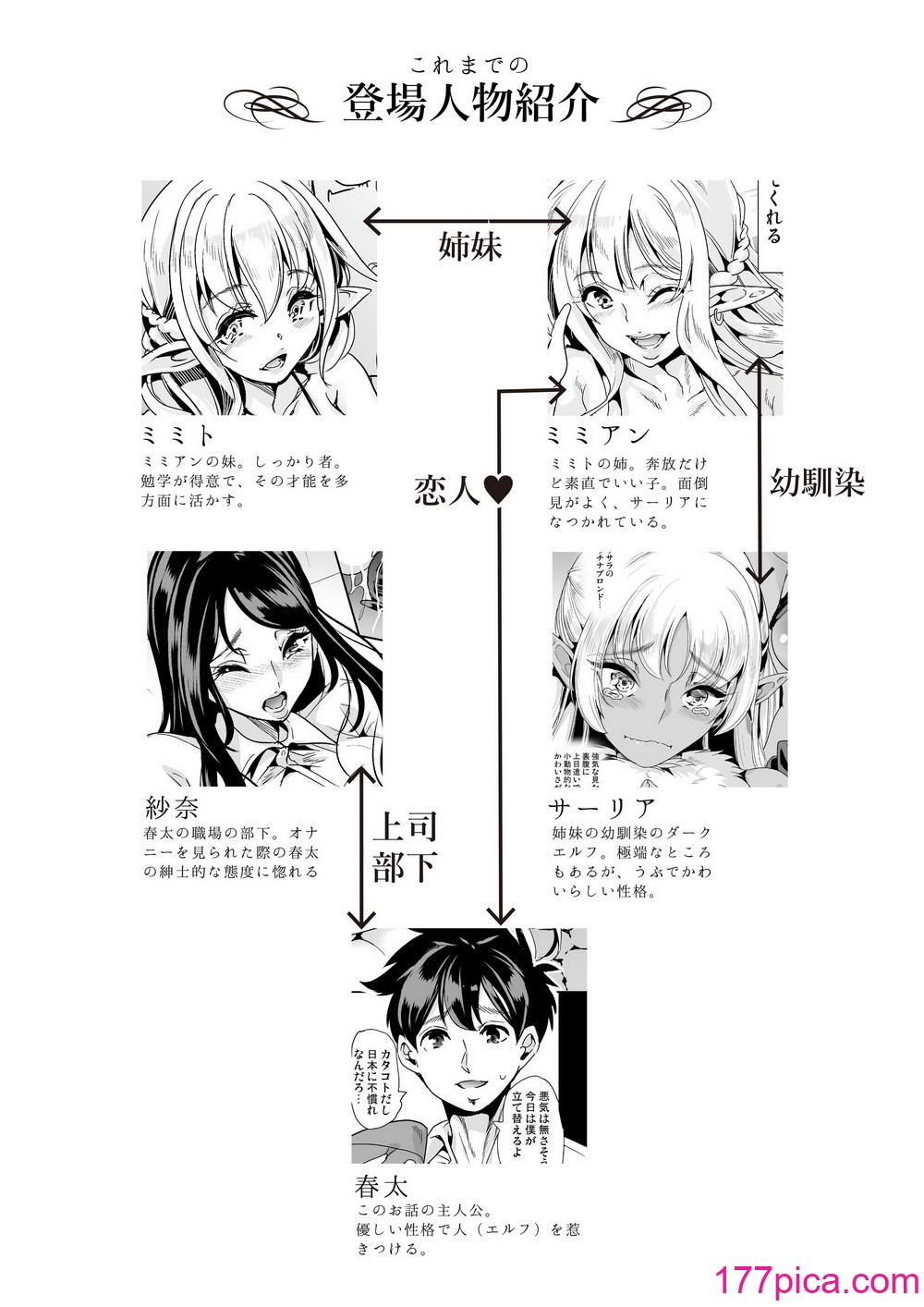 [弥美津峠 (鳳まひろ)] スケベエルフ姉妹婚活に来る 〜誓いのキスは中出しで〜 [DL版][47P]-第1章-图片2