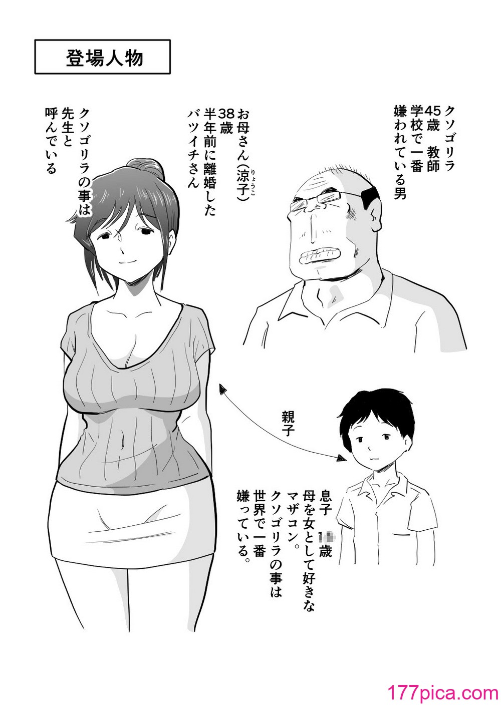 [桃尻ハッスル堂] 世界で一番嫌いな奴に母が寝取られていました[42P]-第1章-图片2