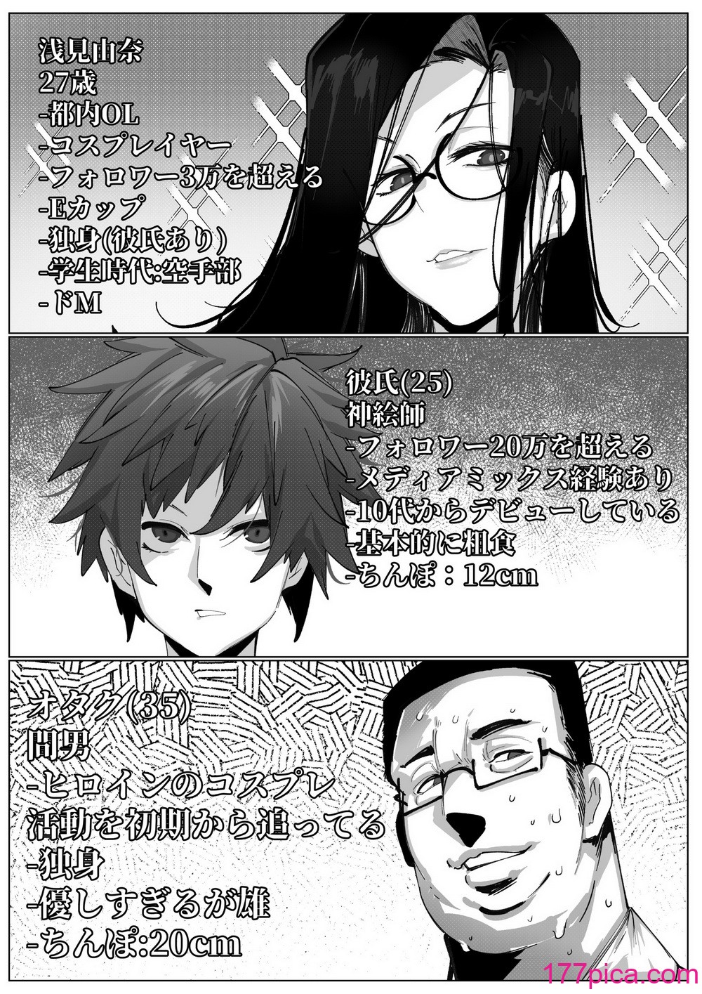 [来夏色 (Mr.way)] あなたのコスプレイヤーはトロフィーじゃない私はオタクのちんぽに服従する君以外の人とするコスプレエッチ [DL版][48P]-第1章-图片2