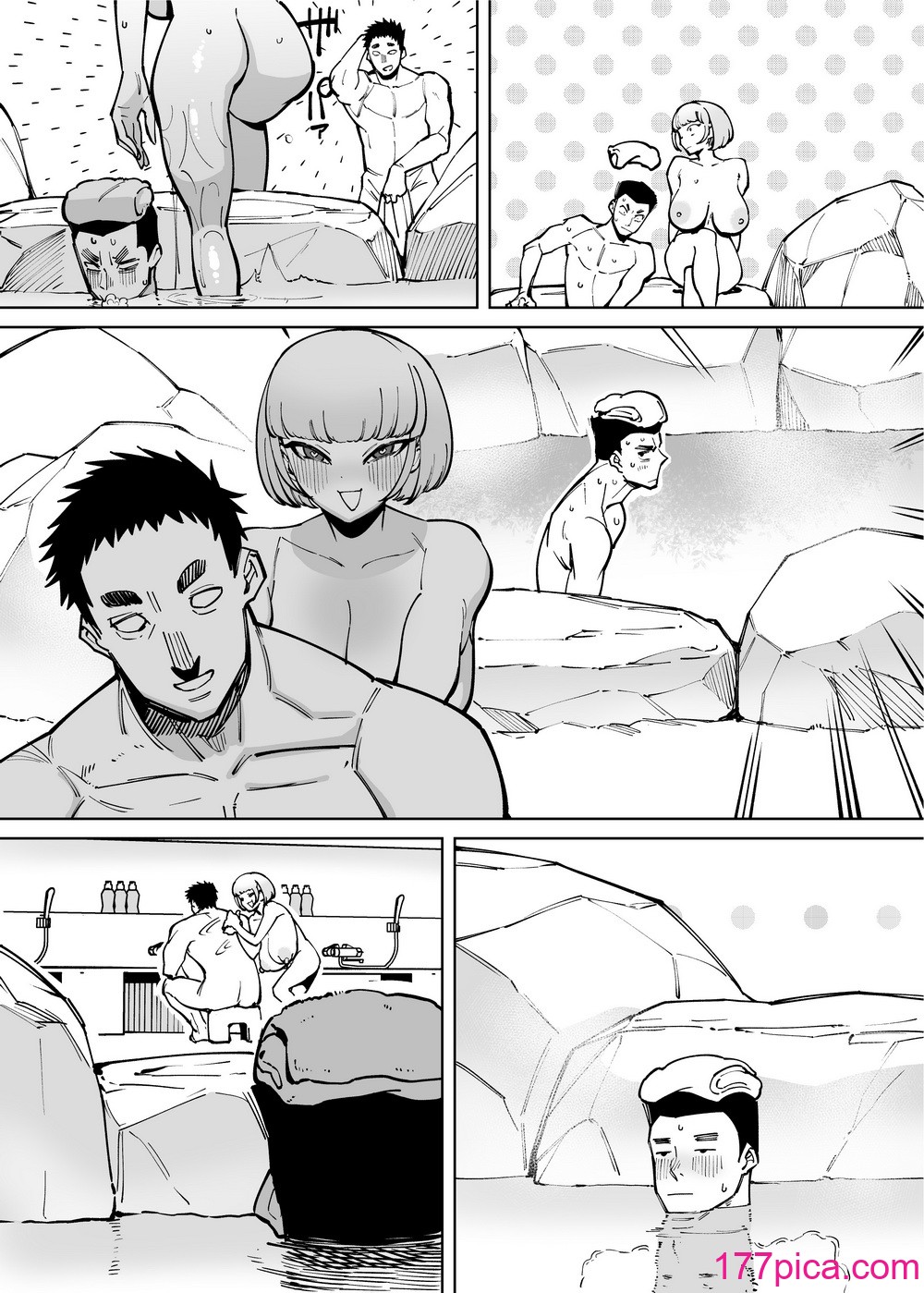 [田貸魔] ハメられ大好きビッチちゃん スケベ温泉旅行編〜そうだちんぽをハメよう〜[84P]-第6章-图片9
