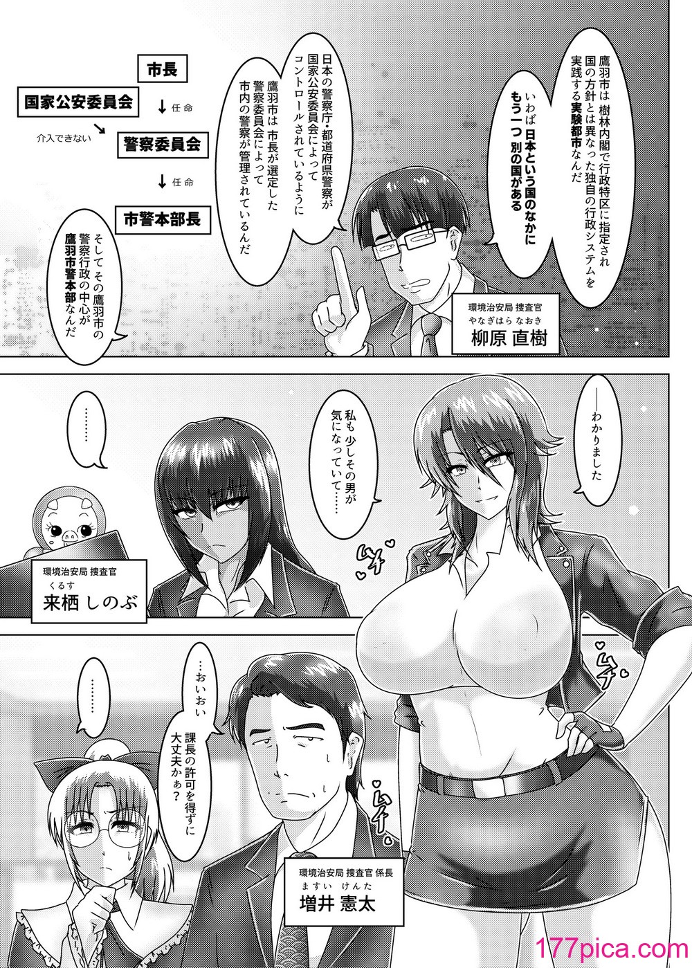 [和がらし屋 (#NAME？)] 催淫捜査～環境治安局捜査官三剣鏡 [DL版][46P]-第1章-图片10