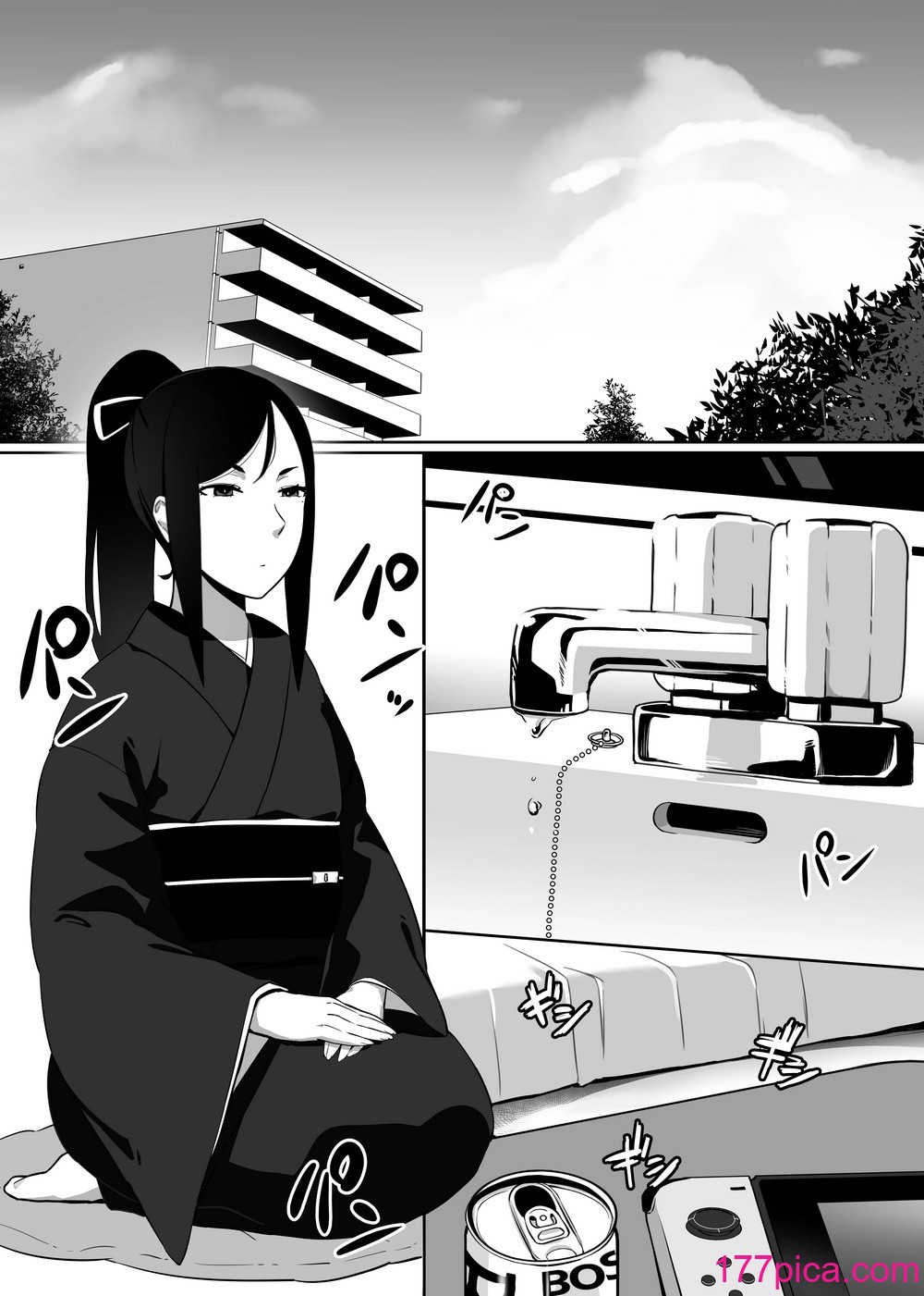 [黄粉坊 (ばっかんき)] ヒロインと竿役が一度も喋らないエロマンガ2[57P]-第1章-图片4