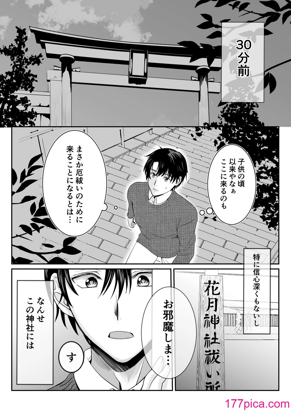 [梨工房 (梨藤くるみ)] 僕だけの、巫女さん。〜幼なじみの巫女が合格祈願をしてくれるらしい〜[42P]-第1章-图片4