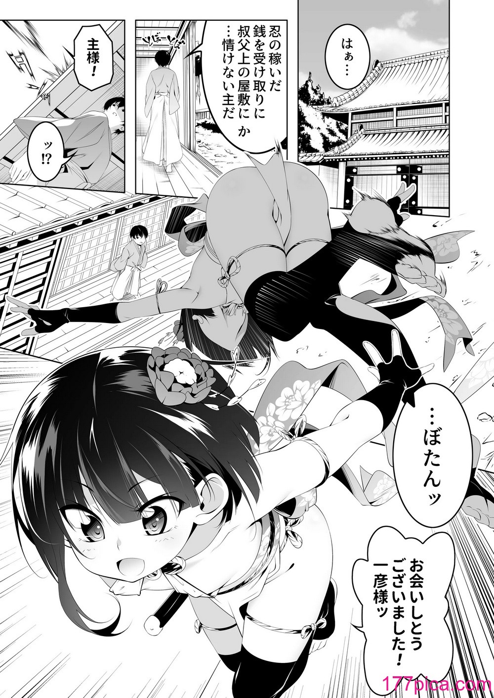 [夕鍋進行中 (田辺京)] 好色の忠義くノ一ぼたん弐 [DL版][41P]-第1章-图片2