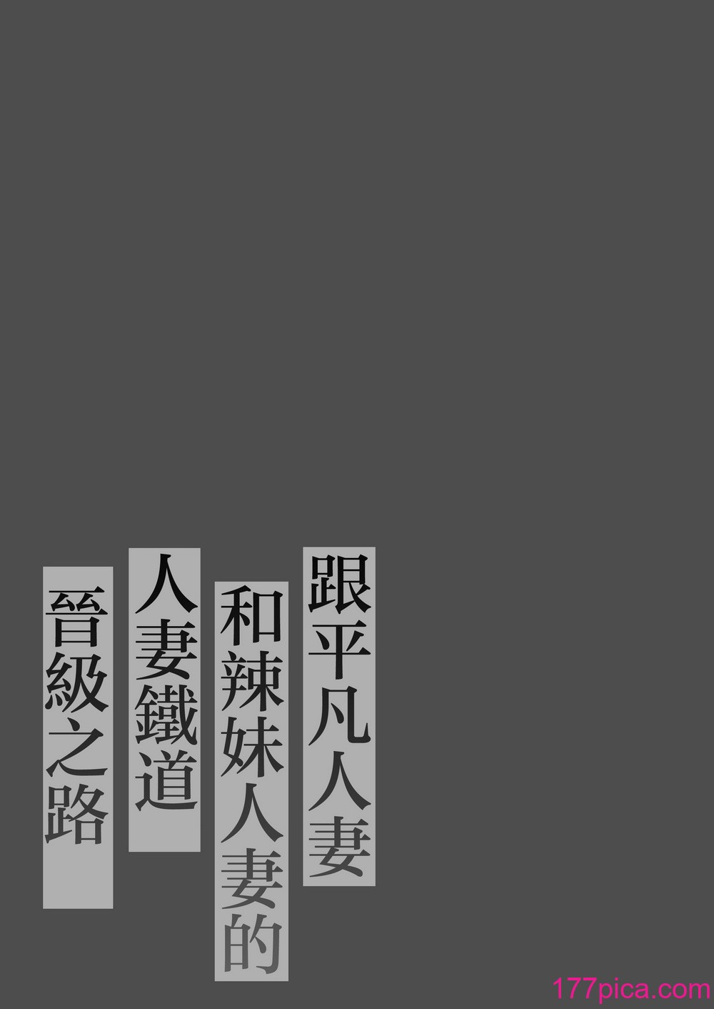 [鼠の母 (鼠のぼ)] 地味妻さんとギャル妻さん、人妻鉄道昇り行（イ）き [中国翻訳][81P]-第1章-图片2