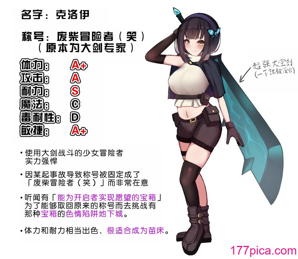 [煩悩寺ゆら] 元大剣マスターの冒険者ちゃんが触手の潜むダンジョンに挑戦する話+おまけイラスト [悠叔个人汉化][51P]-第1章-图片3