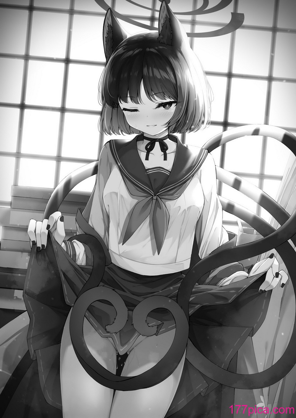 [つくてん (円つくも)] 甘キ香の独占欲 (ブルーアーカイブ)｜芳香桔梗的占有欲 [白杨汉化组] [DL版][40P]-第1章-图片2