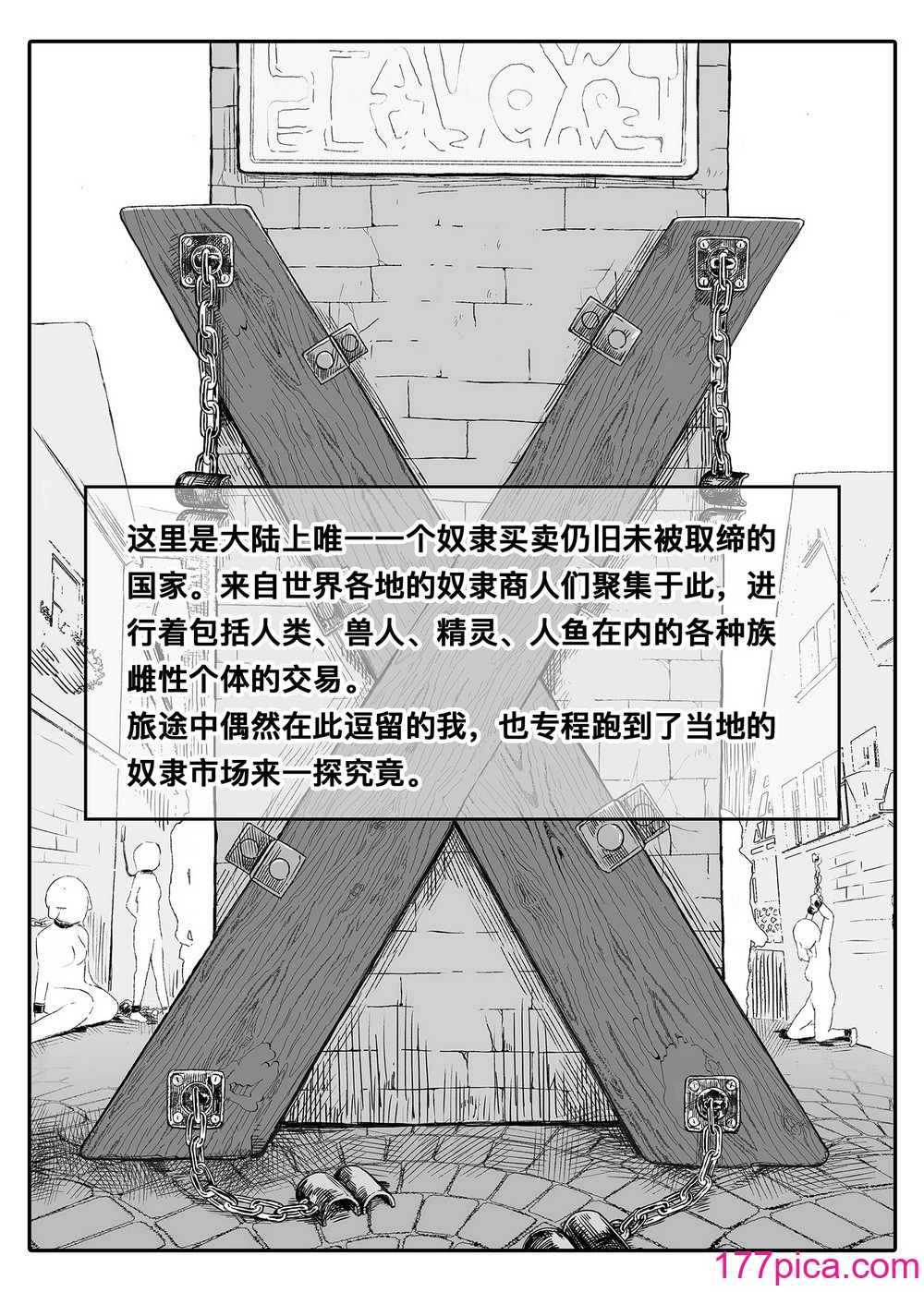 [曰クわく] 異世界奴隷市場に行ってみた。 総集編①｜我去了趟异世界奴隶市场。 总集篇① [暴碧汉化组][74P]-第1章-图片3