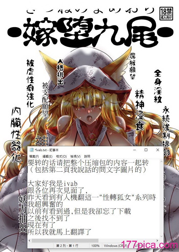 [星霜待機 (新川豊一)] 07嫁堕九尾-きつねのよめおち(IVAB個人GPT偽精翻潤色漢化)[41P]-第1章-图片2