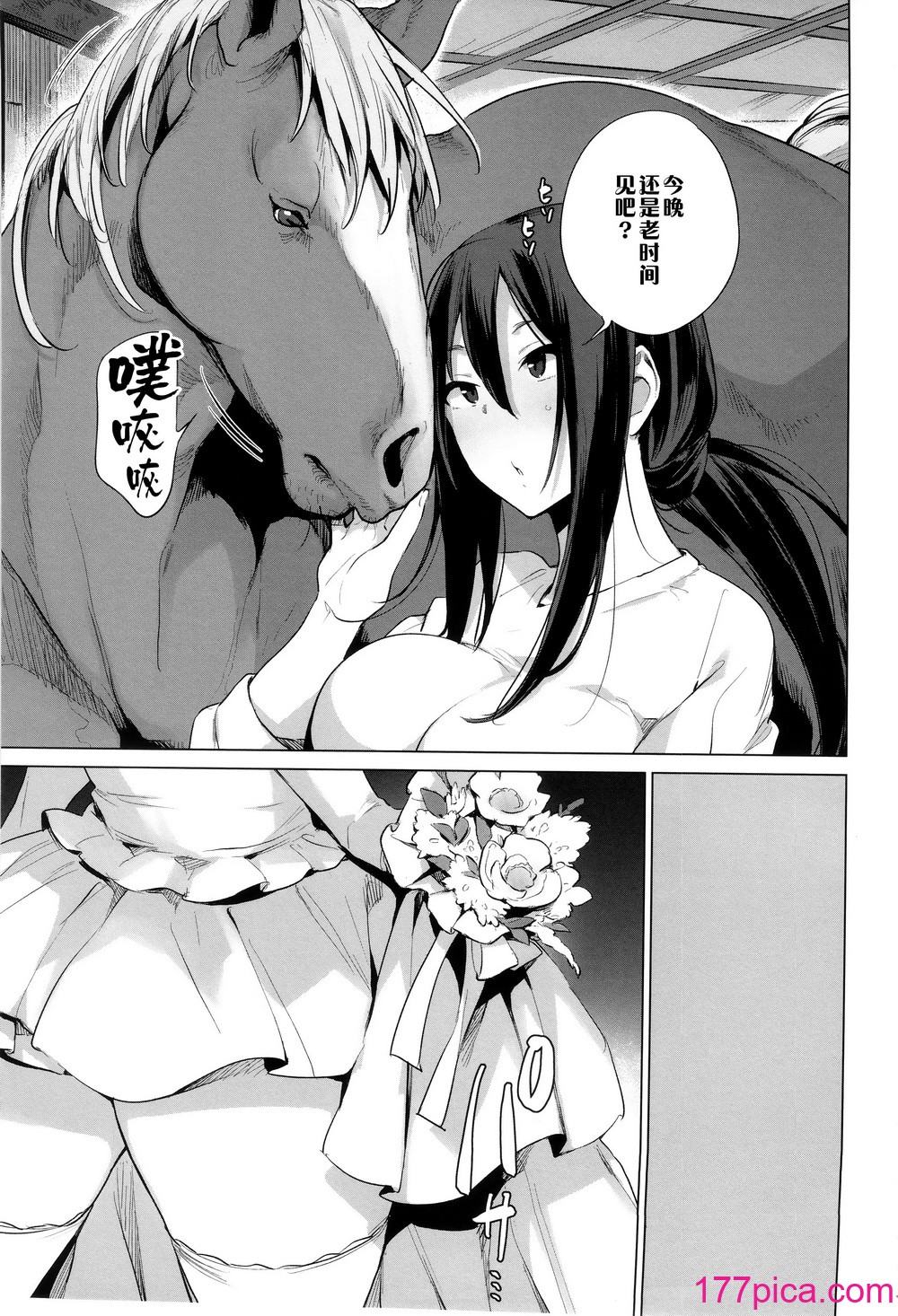 [ハイソン] お馬のお嫁さん｜馬的新娘 [Sky110036個人漢化] [無修正][188P]-第1章-图片5