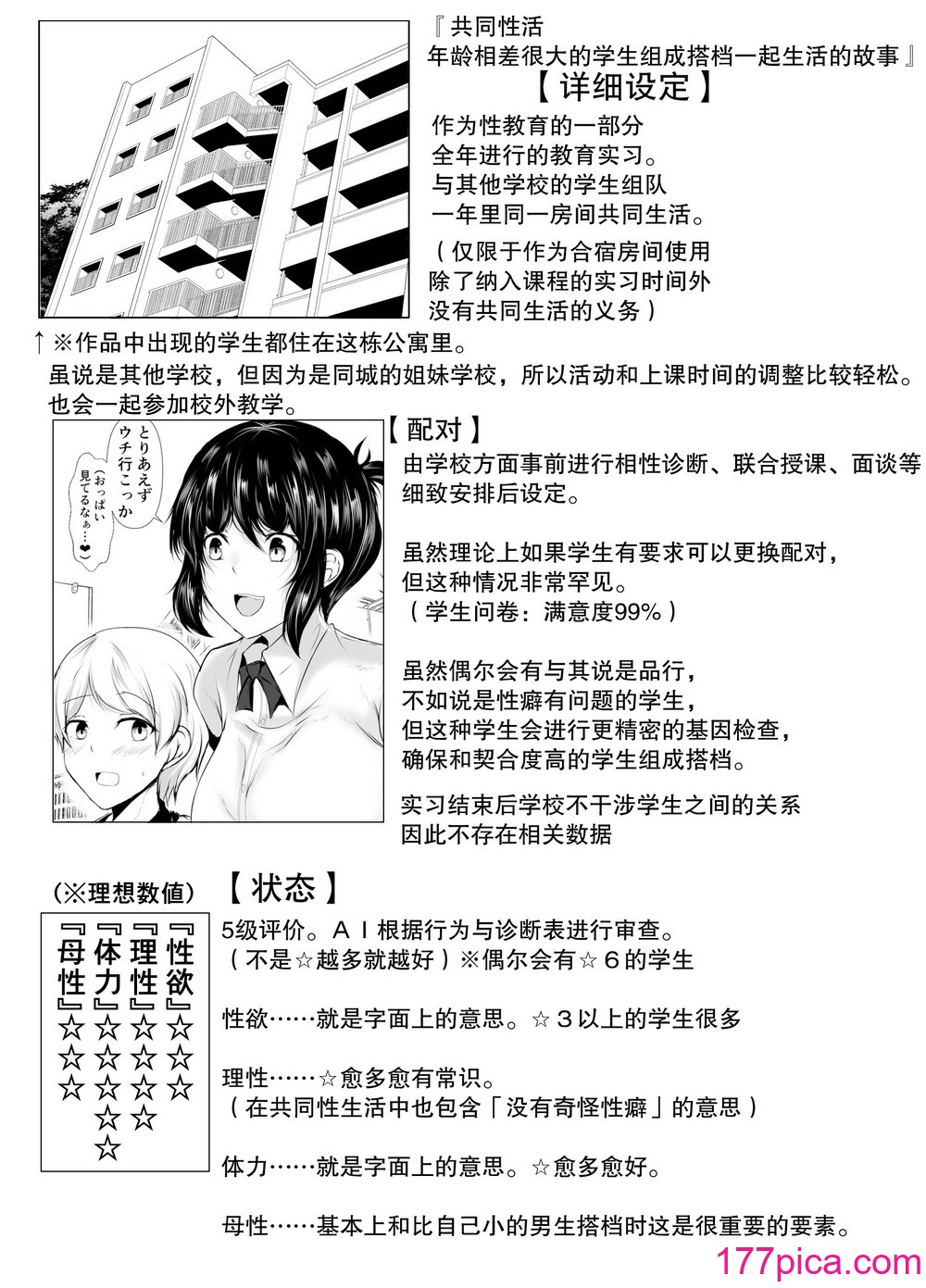 [石ケンピ (イッシー13)] 共同性活。年の离れた生徒达がペアを组んで一绪に暮らす话 【我一个人汉化】[DL版][67P]-第6章-图片13