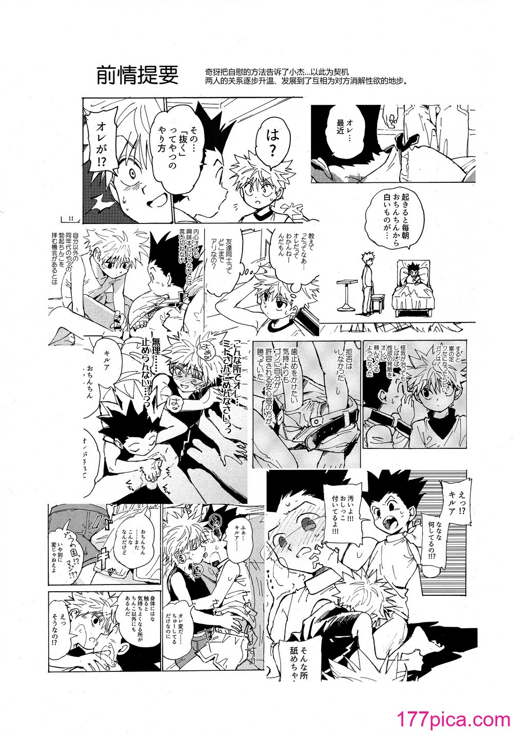 [わたがしメーカー (とみこ)] おとなの真似事 (ハンター×ハンター)[转尾巴猫汉化][65P]-第1章-图片2