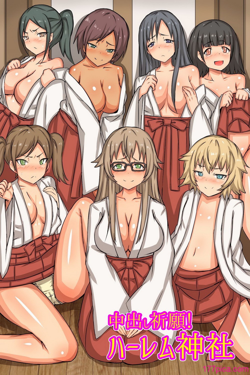 [MC (ロゼ)] 中出し祈願!ハーレム神社～えっちな巫女さんと参拝でイクっ!～[103P]-第1章-图片1