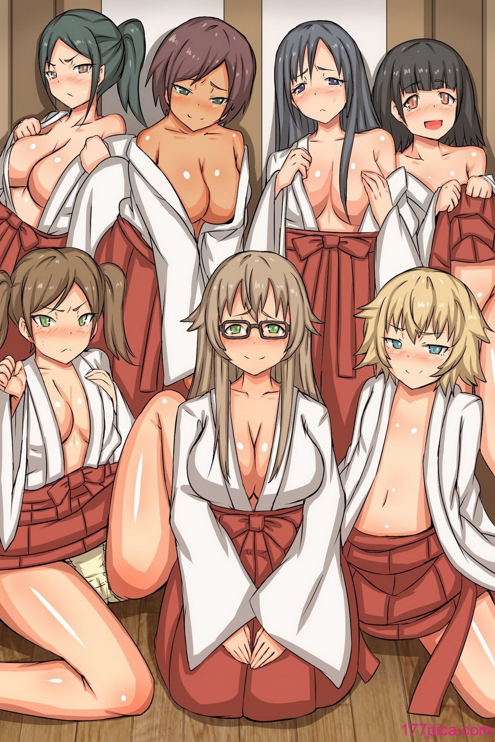 [MC (ロゼ)] 中出し祈願!ハーレム神社～えっちな巫女さんと参拝でイクっ!～[103P]-第1章-图片2
