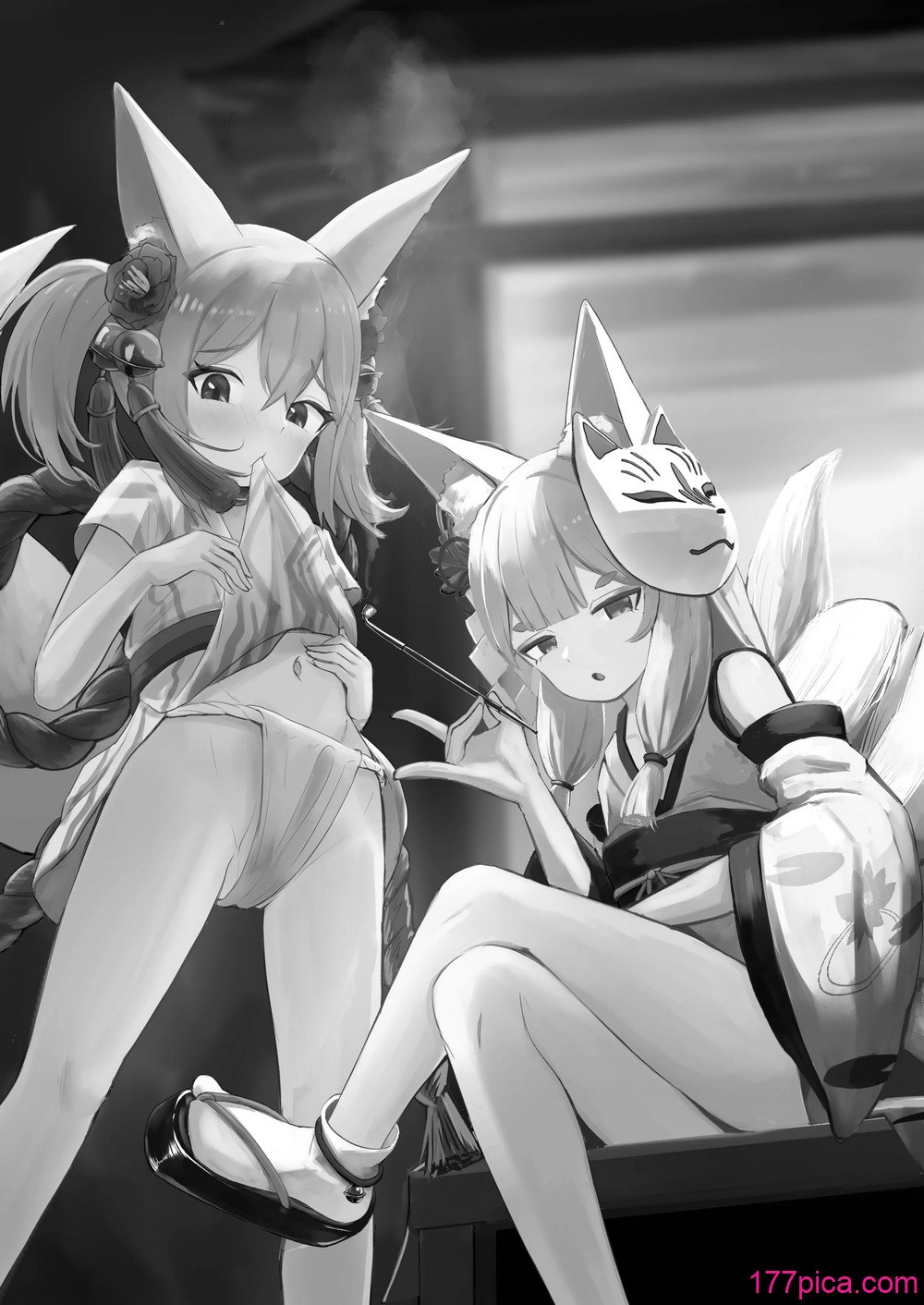 [ちりめんなおゆき (なおゆき)] 露里狐大社の神隠し [DL版][85P]-第1章-图片2